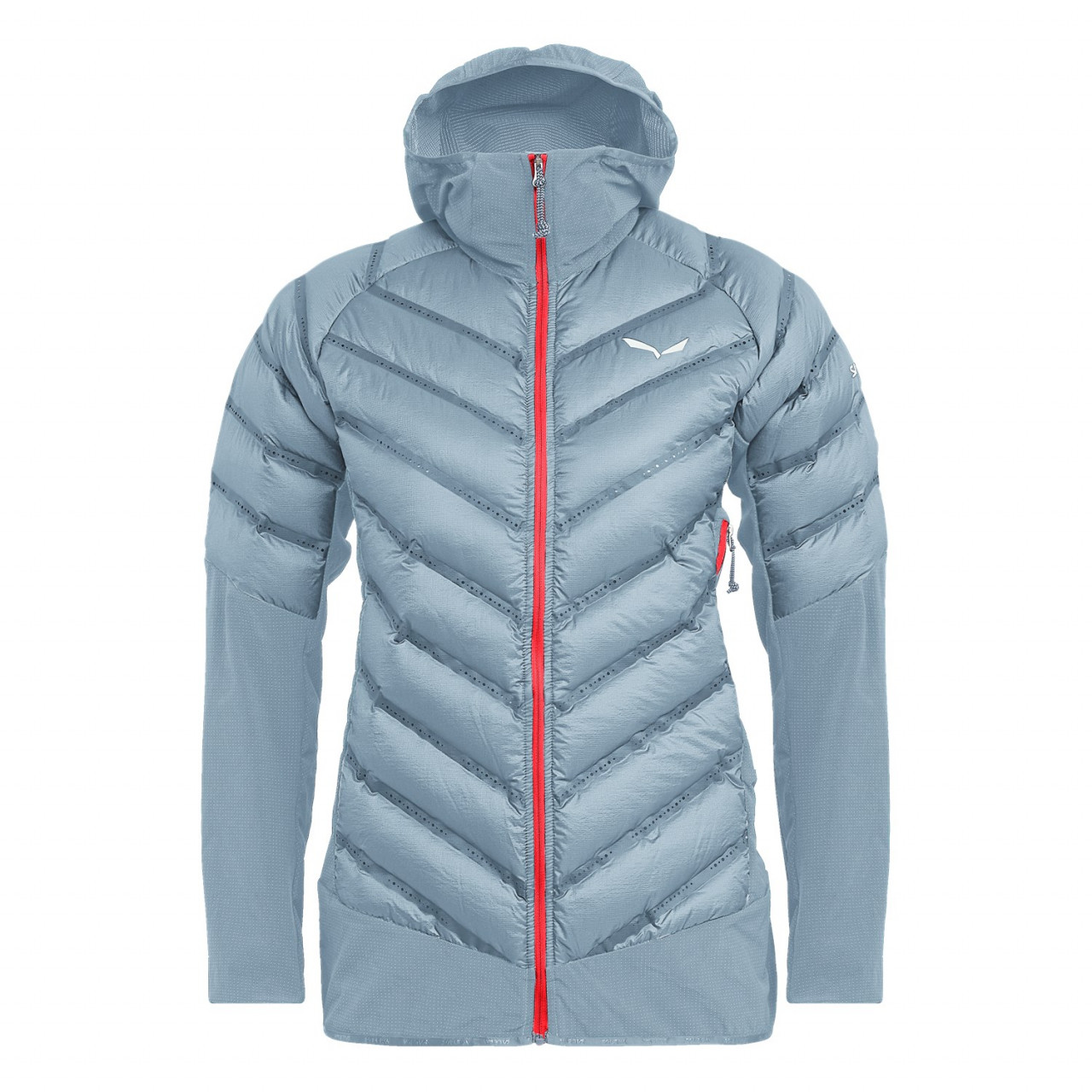 Chaqueta Plumas Salewa Agner Hybrid Mujer Grises/Azules Mexico (UC8179305)